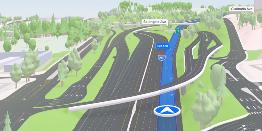 Apple Adds AR Navigation to Maps