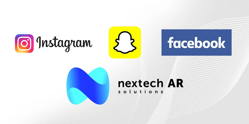 Nextech AR Insta Snap FB