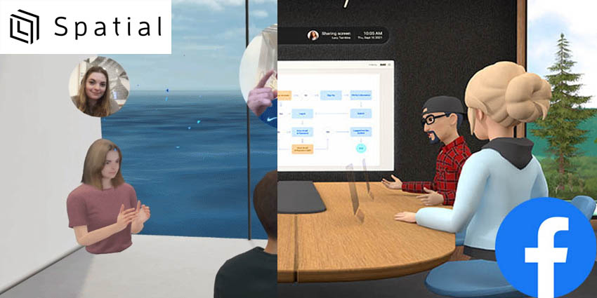 Facebook Horizon Workrooms vs Spatial
