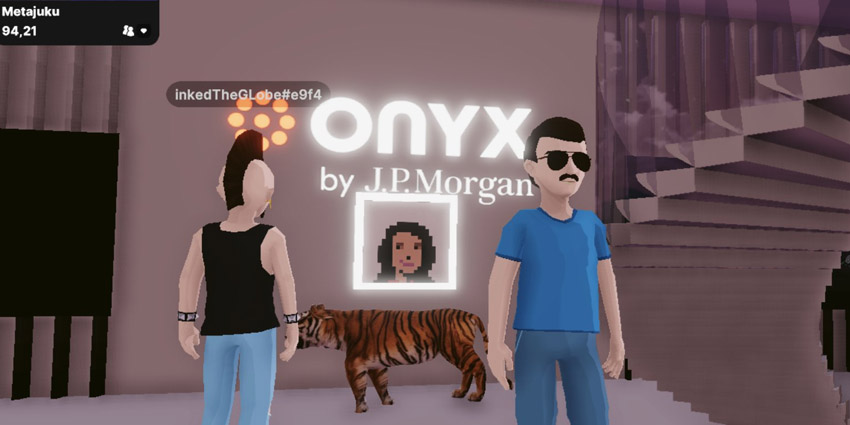 JP Morgan Onyx Decentraland