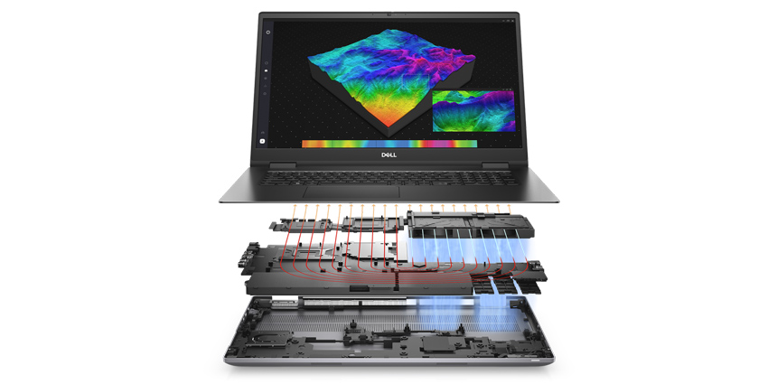 Dell Debut Laptop for XR, RT3D Design