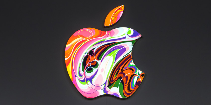 Apple colourful