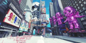 AR Metaverse takes over Times Square, New York