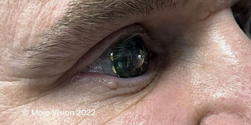 Mojo Vision CEO Trials AR Contact Lens