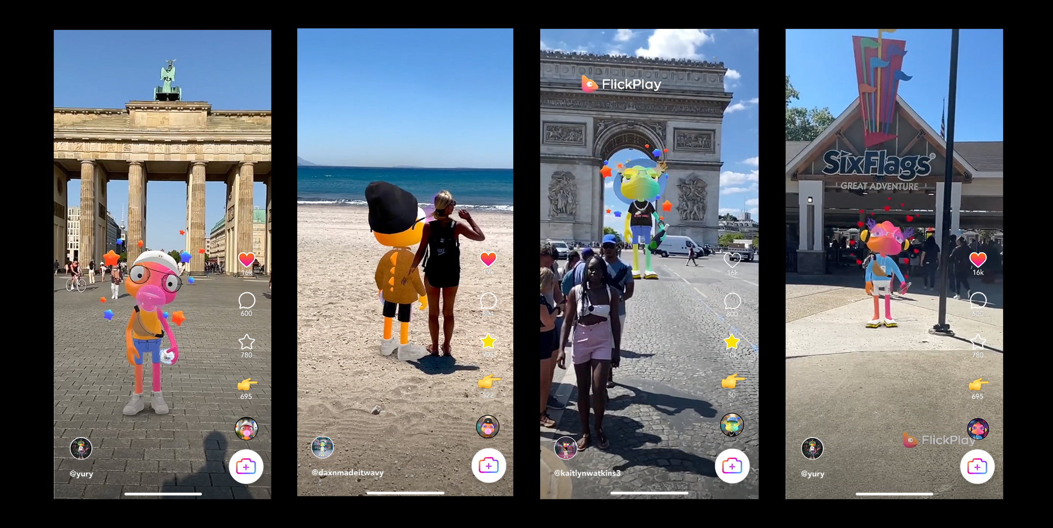 Flickplay user experience