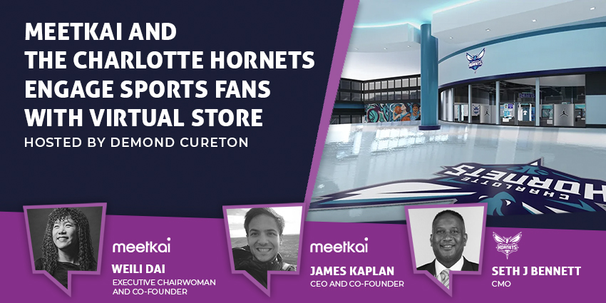MeetKai and the Charlotte Hornets Engage Sports Fans with Virtual Store