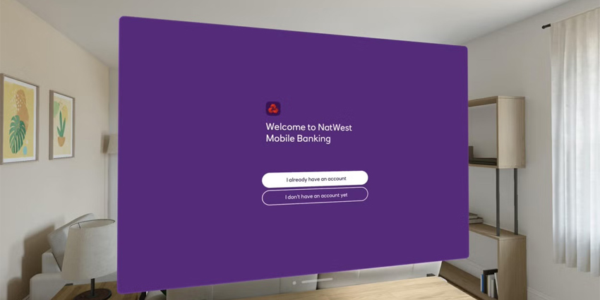 NatWest launches Apple Vision Pro app
