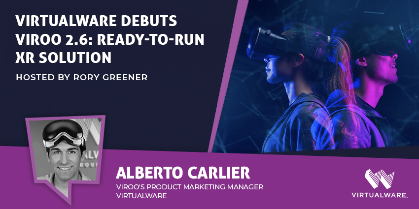 Virtualware Debuts VIROO 2.6 Ready-to-run XR Solution