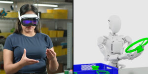 Apple Vision Pro Helps to Train NVIDIA Robots - CES 2025