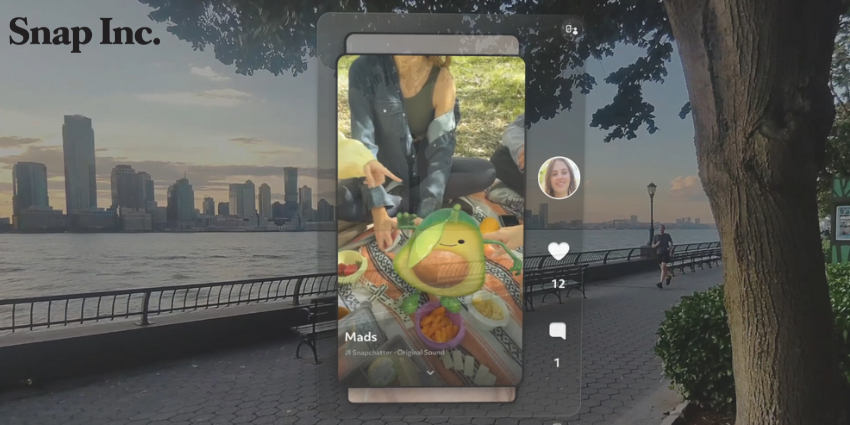 SnapOS augmented reality platform