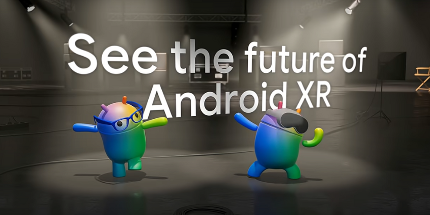 Google’s Android XR showcase preview featuring Gemini AI concepts across glasses and headsets.